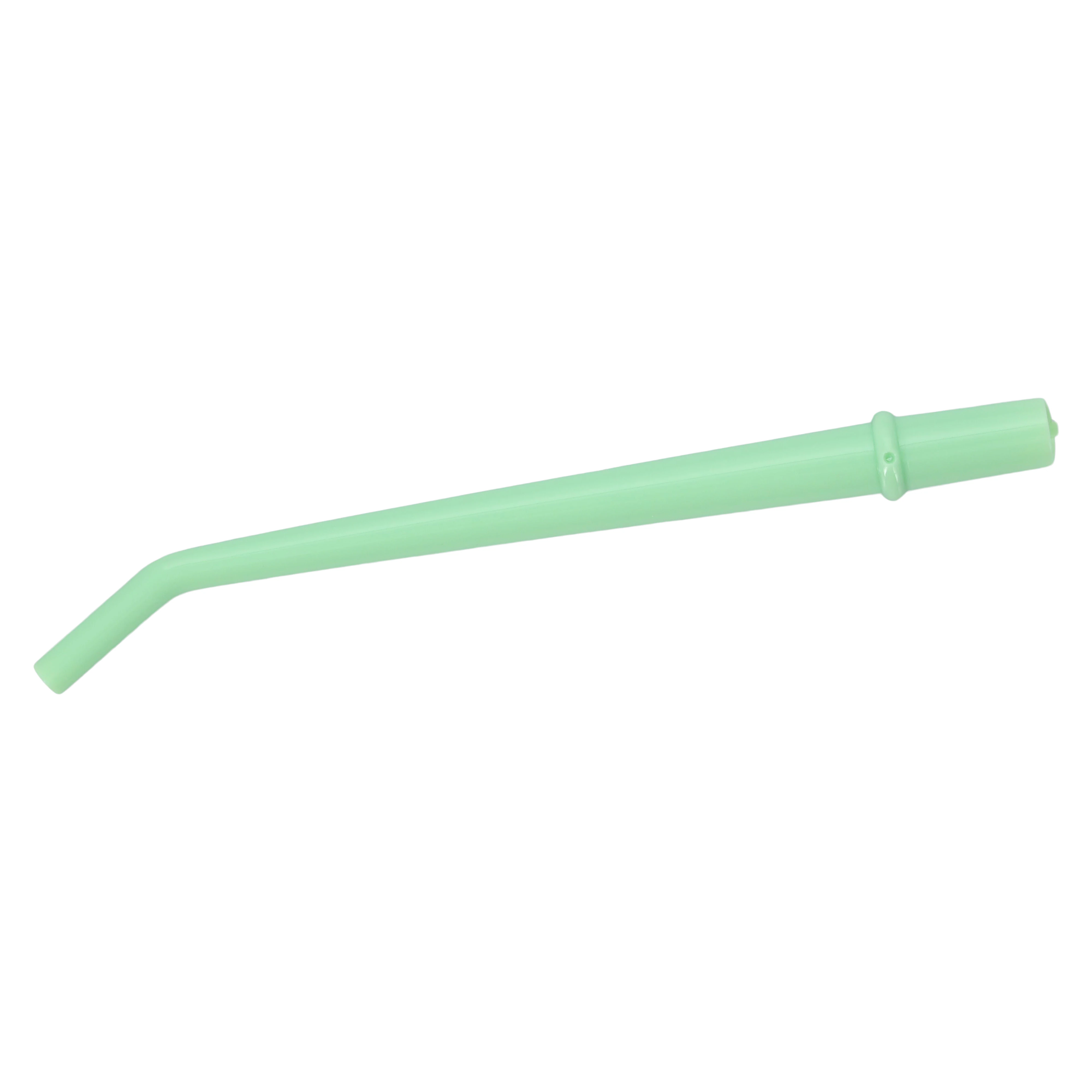 Vista Apex Surgical Evacuation Tubes, Green, 1/4" Diameter, 6" Length, Pre-Bent 30°, 25/Bag, #403202 thumbnail 2
