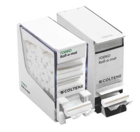 Roeko Roll-o-mat Cotton Roll Dispenser, Chrome-Nickel-Steel, Autoclavable, 1 Each - Roeko Roll-o-mat Cotton Roll Dispenser - Chrome-Nickel-Steel - Image 1