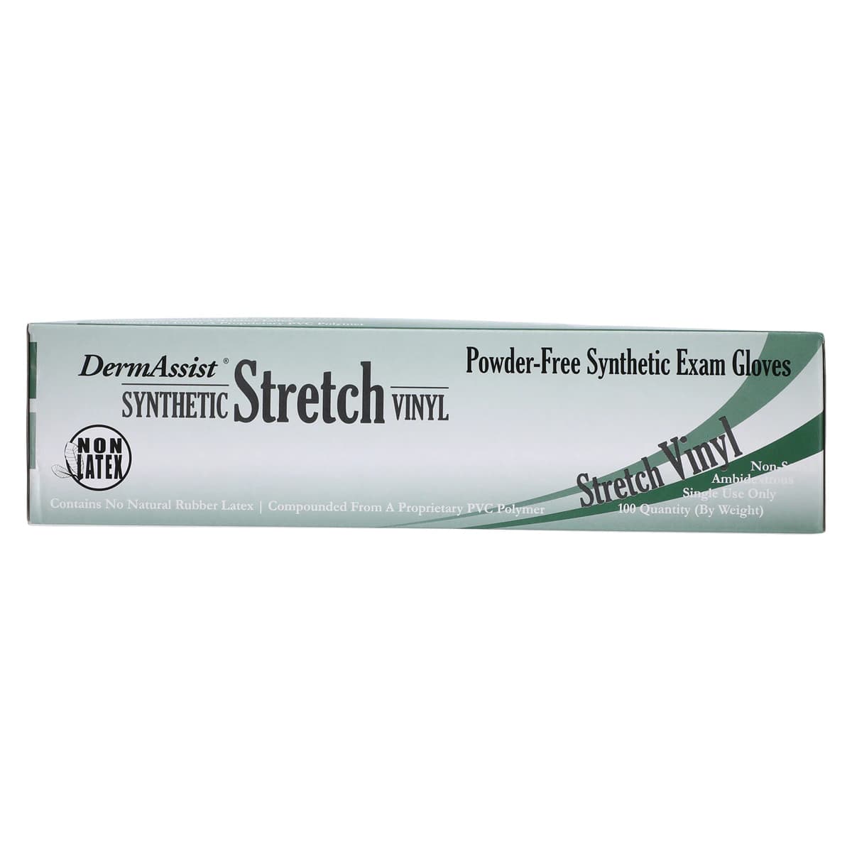 DermAssist PF Vinyl Exam Gloves, Medium, Tan, Non-Sterile, 1000/Case thumbnail 5