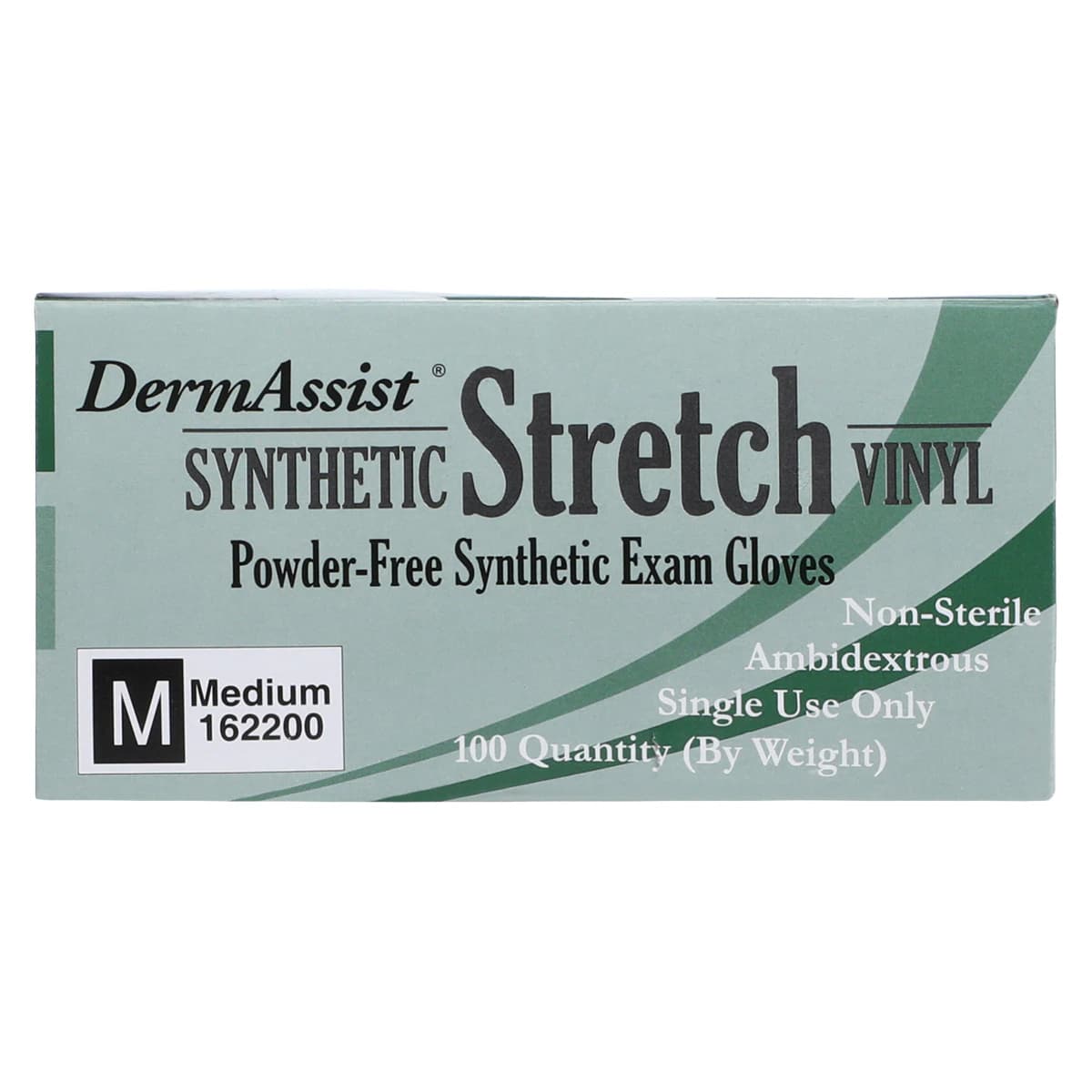 DermAssist PF Vinyl Exam Gloves, Medium, Tan, Non-Sterile, 1000/Case thumbnail 6