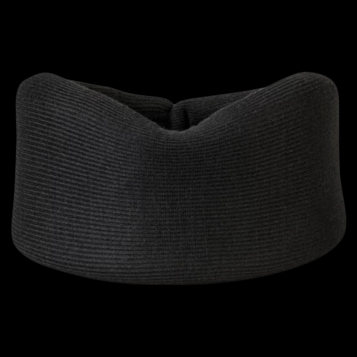 Core Products Cervical Collar, Polyurethane Foam, 2.5" x 24", One Size, Black - Collar Cervical 2-1/2"Foam Blk - Image 1