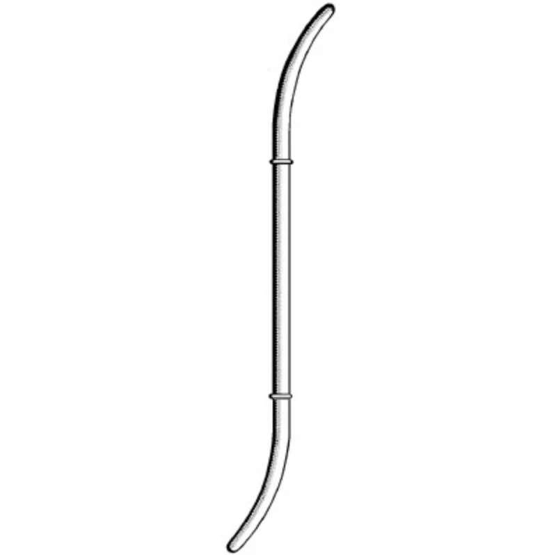 Sklar Instruments Hank Uterine Dilator, Stainless Steel, Size 13/14 - Dilator Hank Uterine Sz 13/14 - Image 1