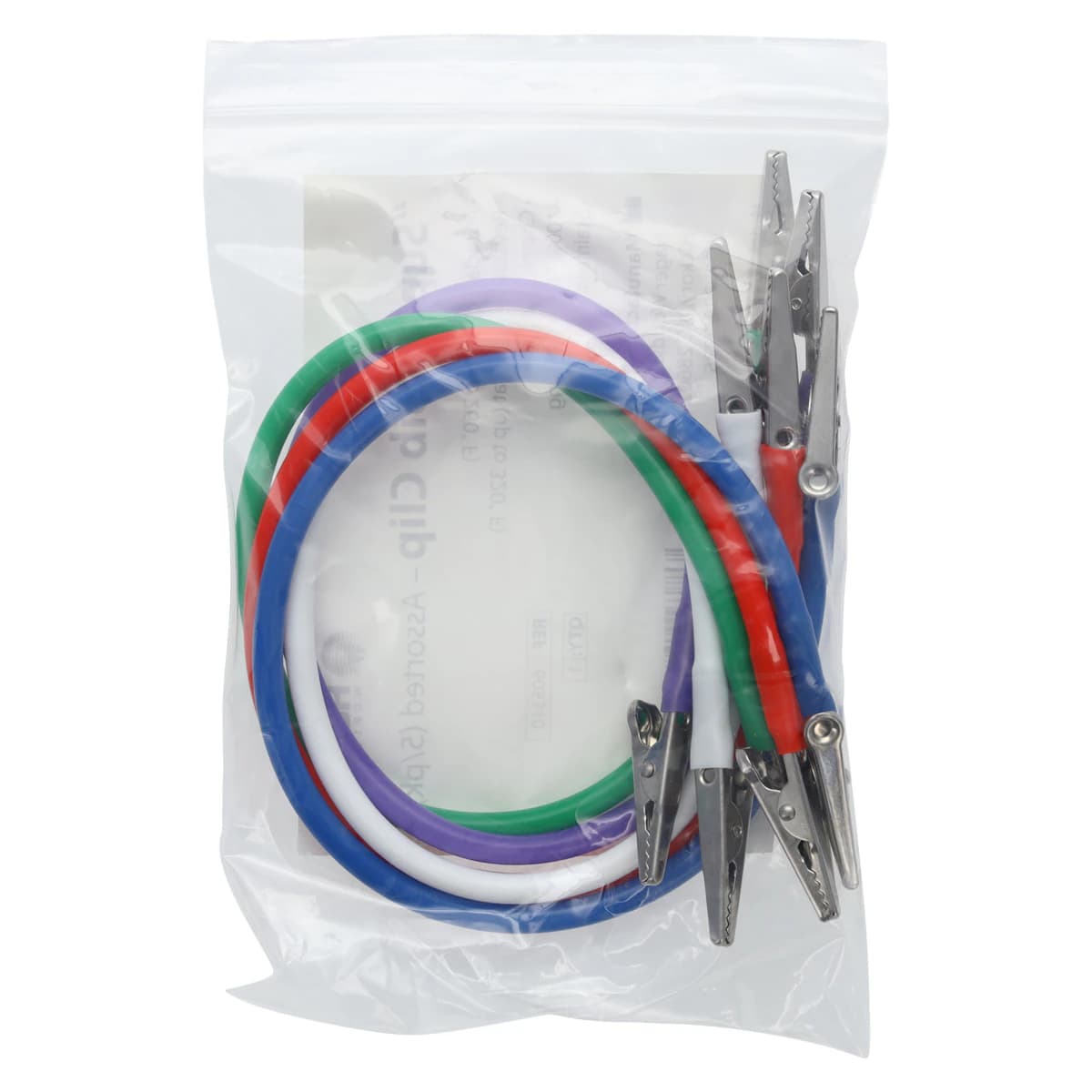Hager Worldwide Super Bib Clips, Assorted Colors, 5/Pk, 605310 thumbnail 2