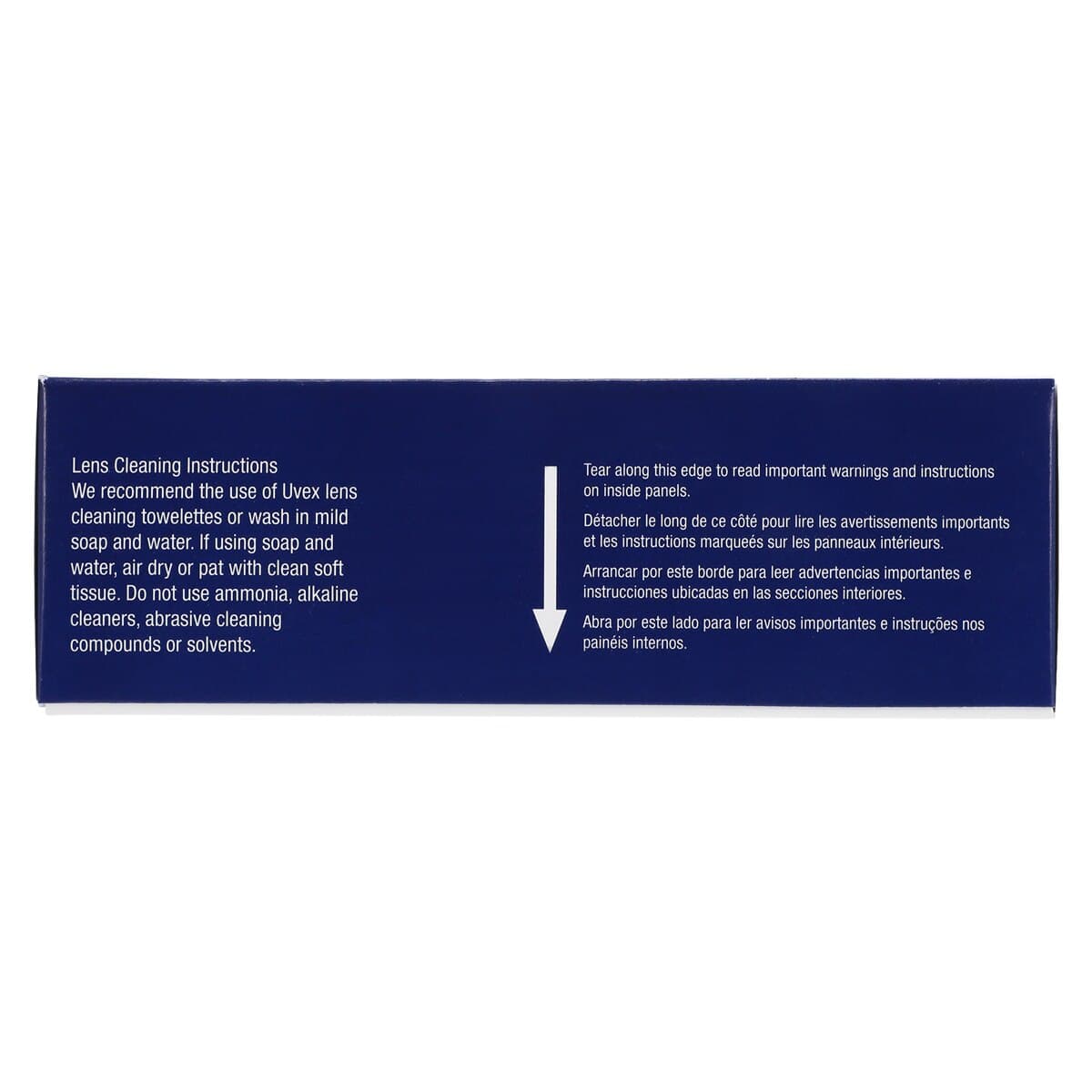 Uvex Genesis Safety Glasses, Clear Lens, Vapor Blue Frame, 1/Pk, 355816 thumbnail 6