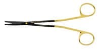 Padgett SuperCut Kaye-Freeman Plastic Surgery Scissor, Curved, 7" Tungsten Carbide/Ceramic, Each - Scissor Kaye-Freeman Blunt Flt - Image 1