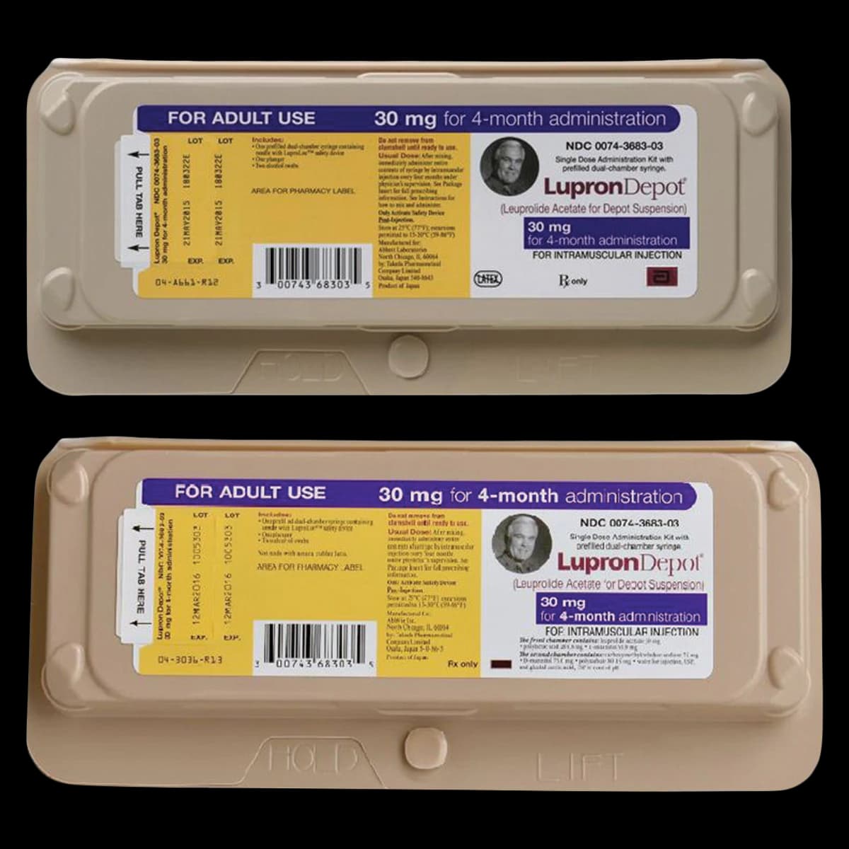 Lupron Depot 4-Month Injection 30mg Kit (Leuprolide Acetate for Depot Suspension) thumbnail 2