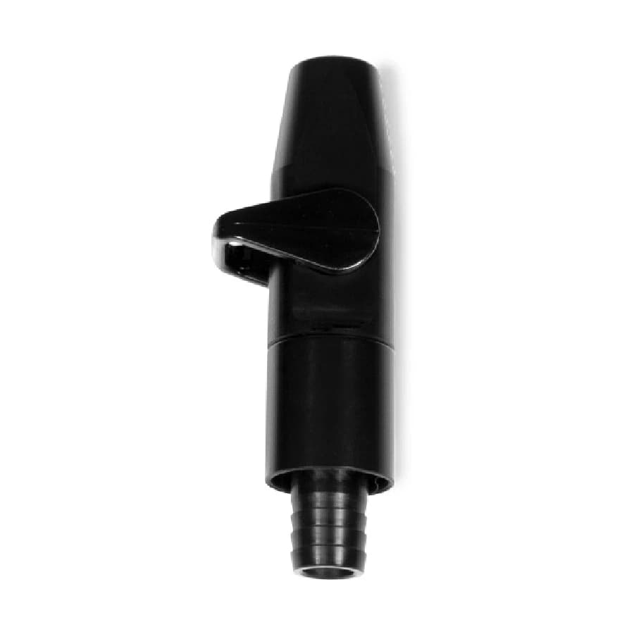 Bull Frog HVE Handpiece, Serviceable Standard/Short, Plastic, Black, 1/2" Swivel Adapter, 1/Pkg - Bull Frog HVE Handpieces – Serviceable Standard/Short, Plastic, Black with 1/2" Swivel Adaptor - Bull Frog HVE Handpieces – Serviceable Standard/Short, Plastic, Black with 1/2" Swivel Adaptor - Image 1