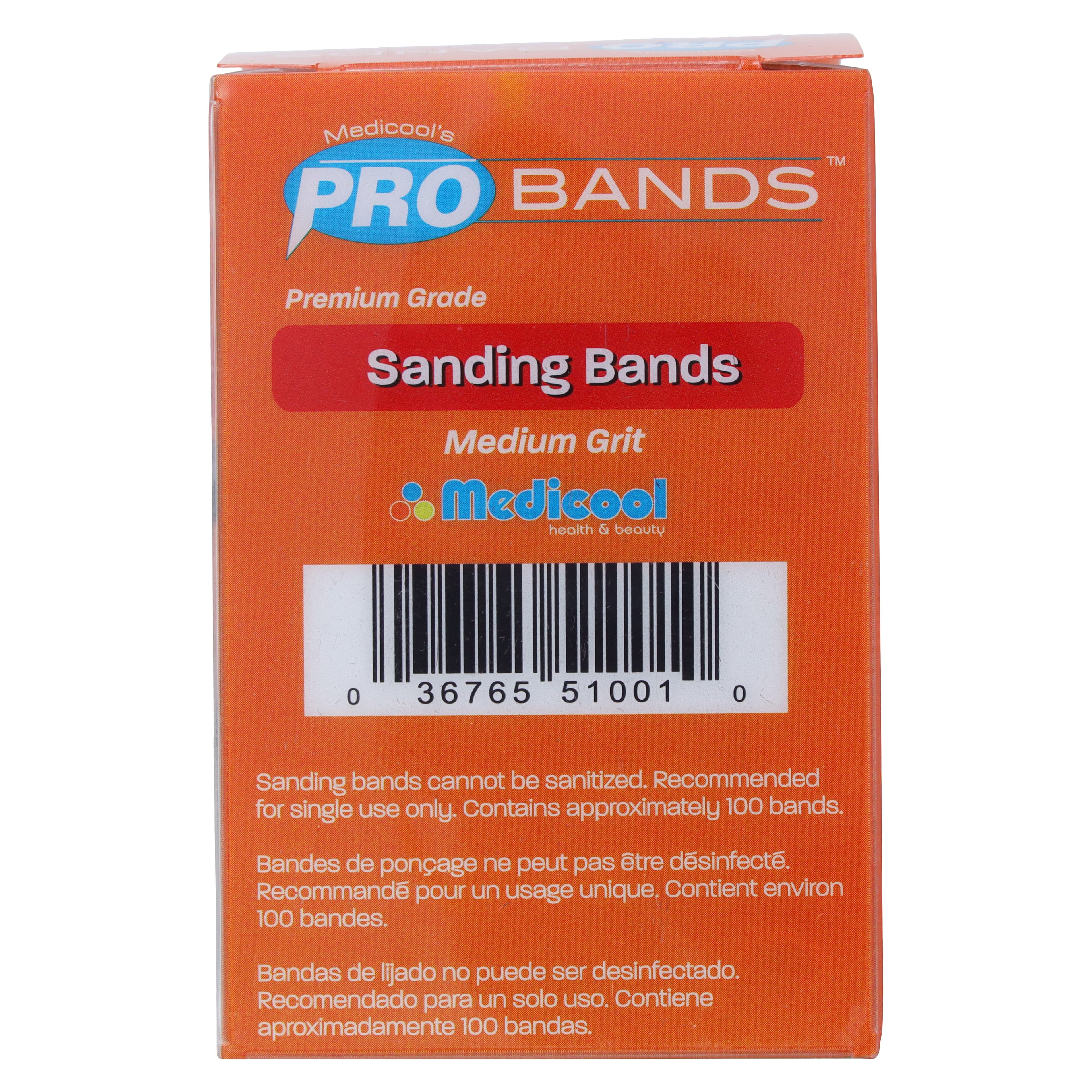 Medicool Sanding Bands, Medium, 100/Box thumbnail 5