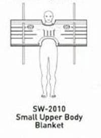 Snuggle Warm Upper Body Warming Blanket, 10/Box - Warming Blanket Upper Body - Image 1