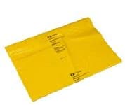 Cardinal Health ChemoPlus Soft Waste Bag with Ties, 4 mil, 31" x 41", Yellow, 100/Case - Chemo Wastebag & Tie Yellow - Image 1