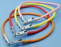 Hager Super Bib Clip, Pink, 3/Pk, 14" Length, Autoclavable, 605307 thumbnail 2