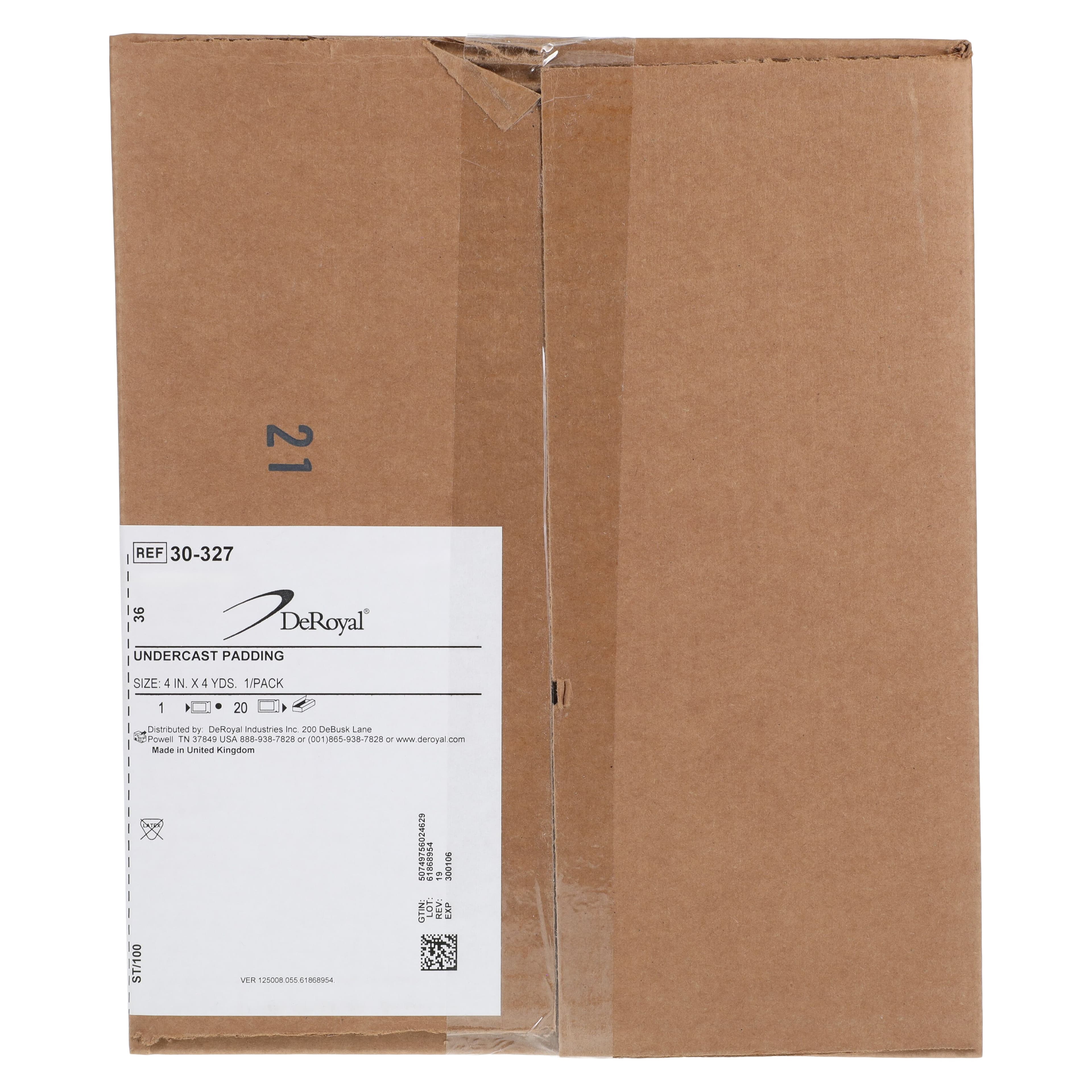 DeRoyal Sof-Rol Cast Padding, White, 4" x 4 yd Roll thumbnail 4