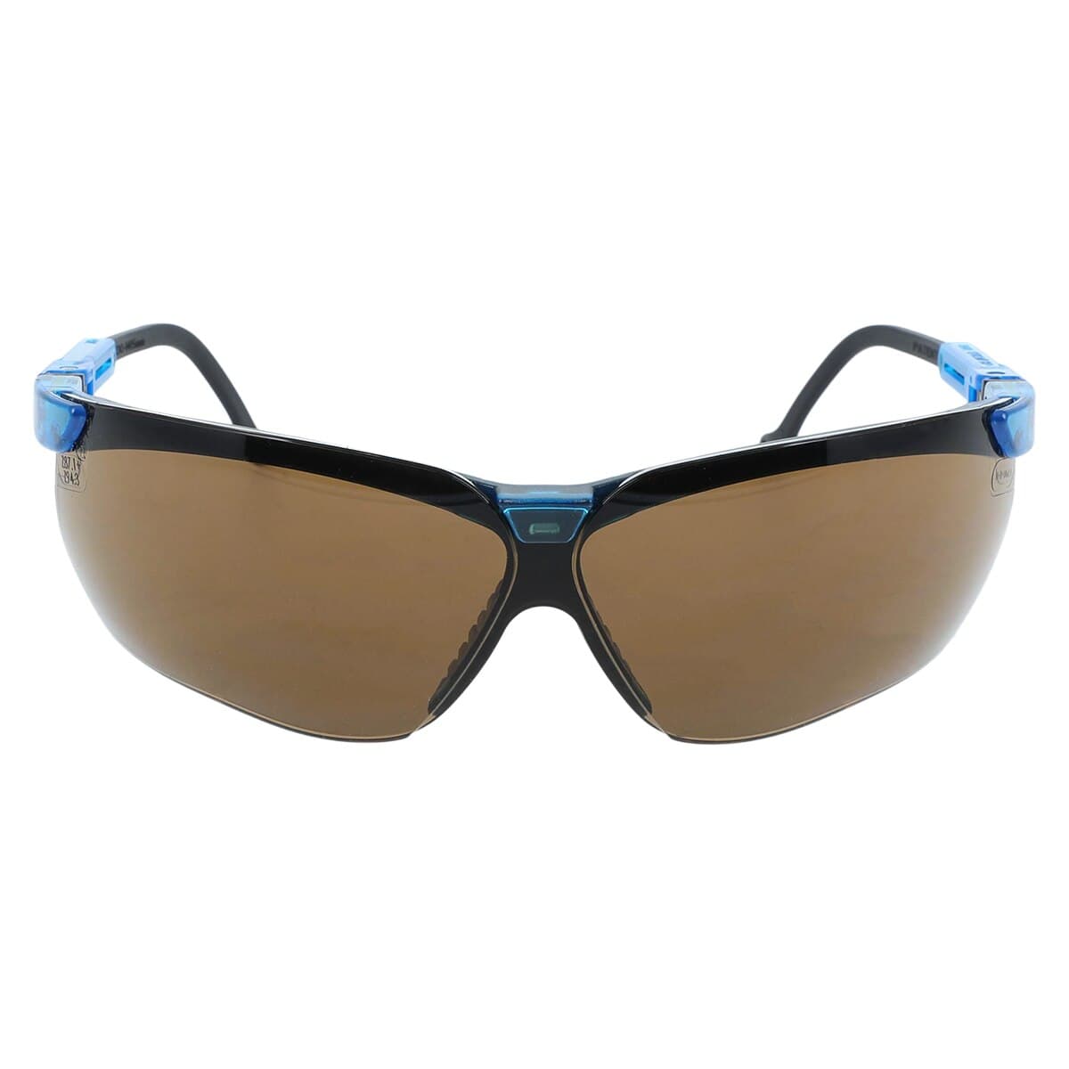 Uvex Genesis Safety Glasses, Tinted Lens, Vapor Blue Frame, 355817 thumbnail 4