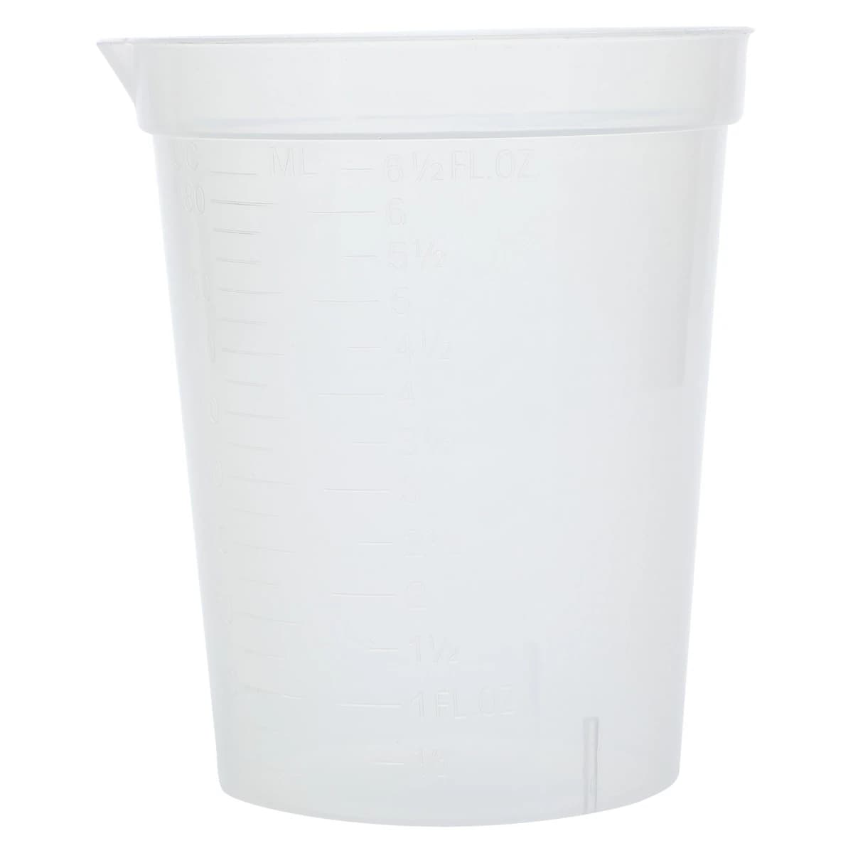 Medegen Specimen Container, 6.5 oz, Translucent, Non-Sterile, with Paper Lids, 500/Case thumbnail 2
