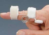Rolyan Coil Extension Set Splint, Finger Size X-Large, 3.25 - Coil Extension Splint3.25 - Image 1