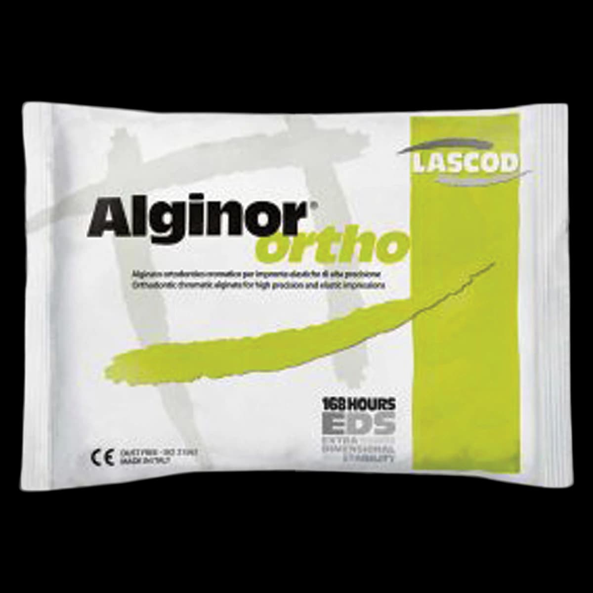 Kromopan Alginor-Ortho Orthodontic Alginate, Chromatic Phase Indicator, Mint, Dust-Free, 1 lb (450 g) Pouch, KOR302 - Alginate Alginor-Ortho Bag 450g - Image 1