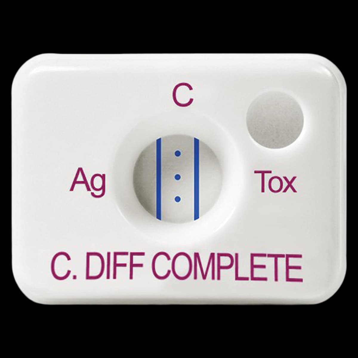 C Diff Quik Chek Complete C. difficile Test, GDH/Toxins A&B, 25 Tests/Kit - C Diff Quik Chek Complete - Image 1