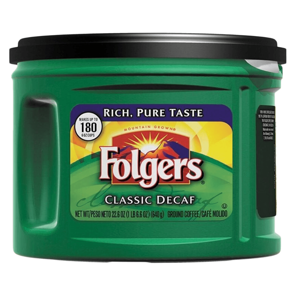 Folgers Decaf Coffee, 22.6 oz, 6/Pack - Folger Coffee Decaf - Image 1