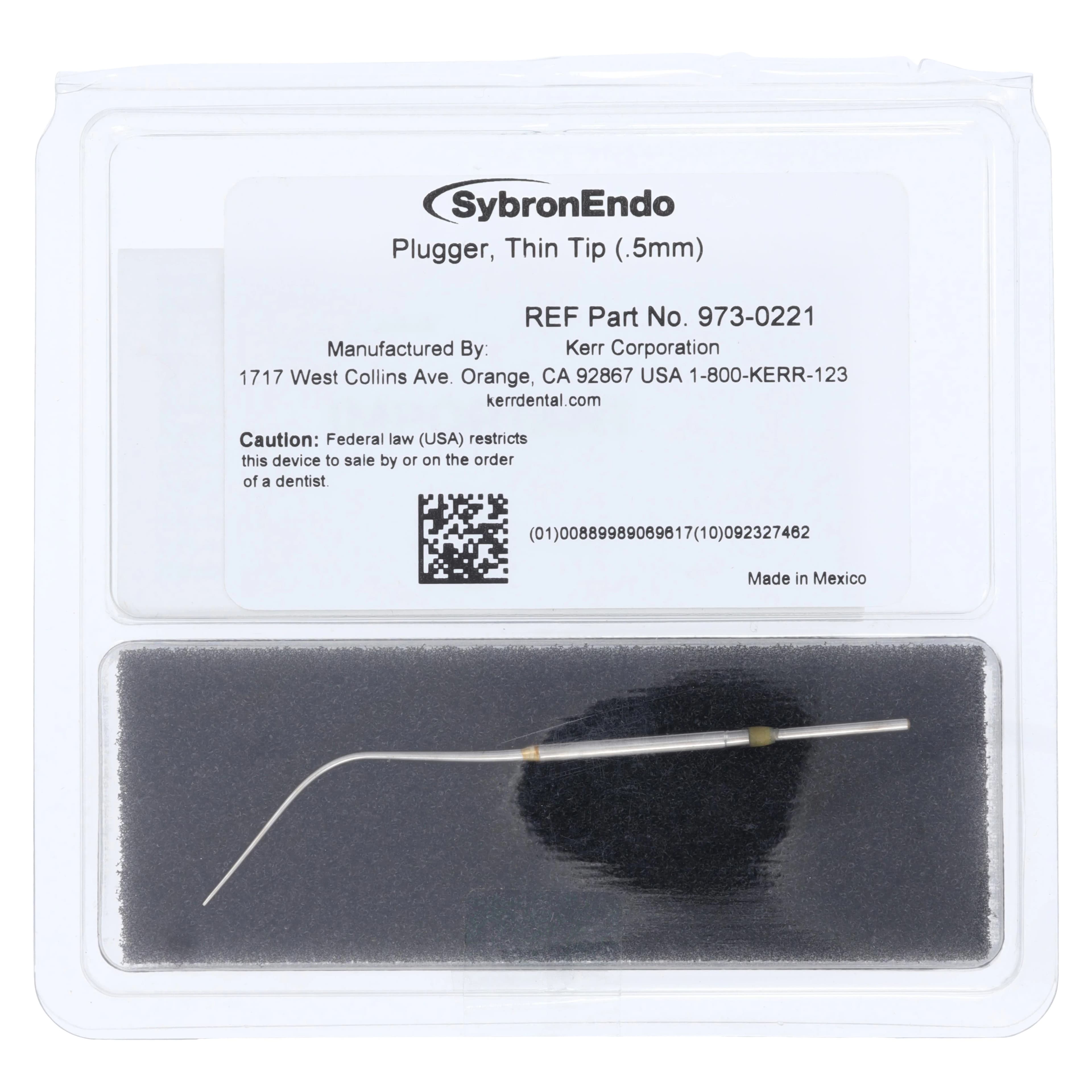 Kerr Touch 'n Heat Plugger, Thin Tip 0.5mm, Model 5004, 1/Pkg, 973-0221 thumbnail 3