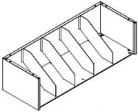 Datum Filing Systems Top & Base for 36" Tier - Top & Base for 36" Tier - Image 1