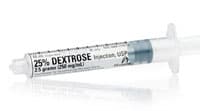 Dextrose 25% Injection, 2.5g, Prefilled Ansyr Syringe, 10mL, 10/Package - Dextrose 25% Inj 2.5g AnsyrSyr - Image 1