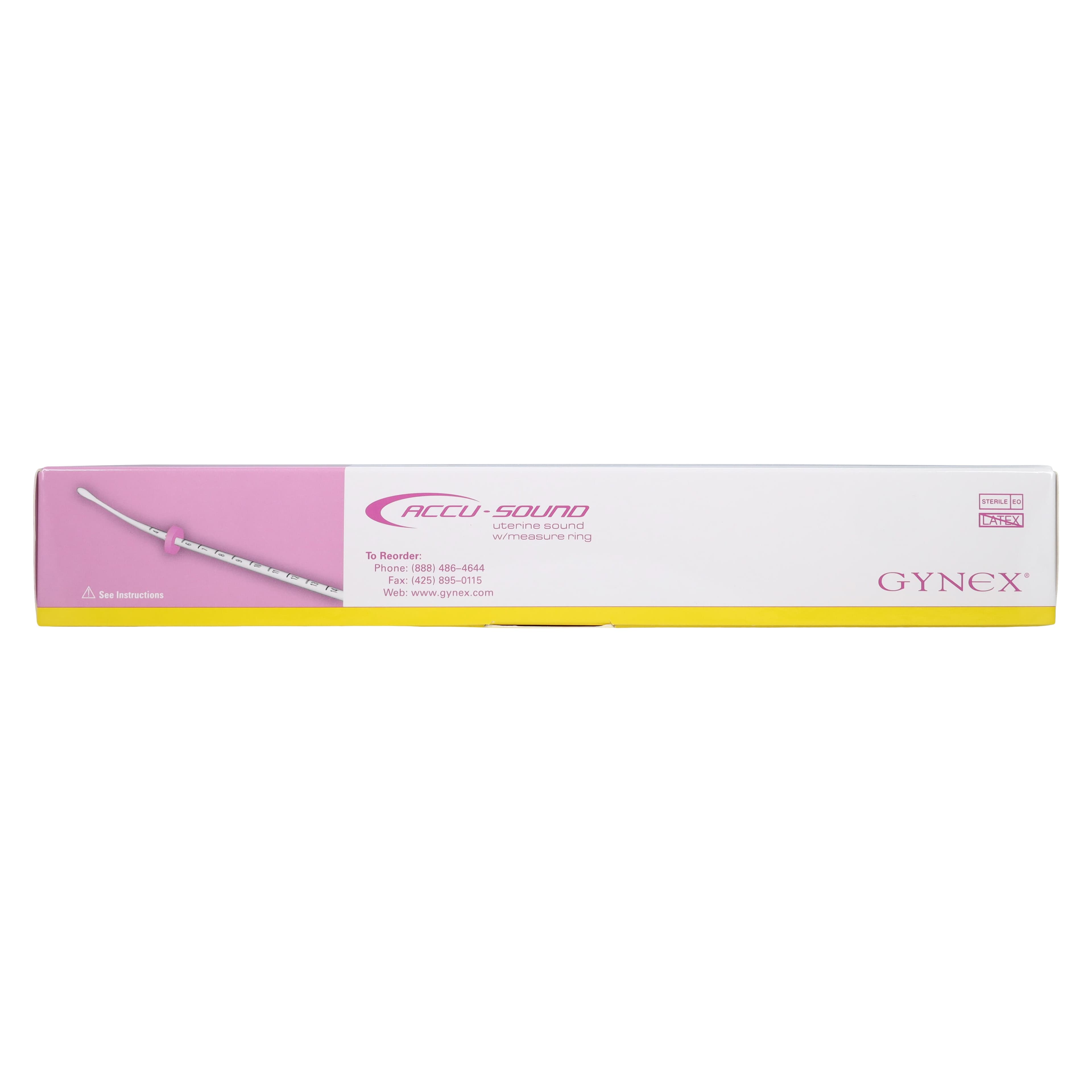 Accu-Sound Uterine Sound, Plastic, Sterile, Single-Use, 25/Box thumbnail 4