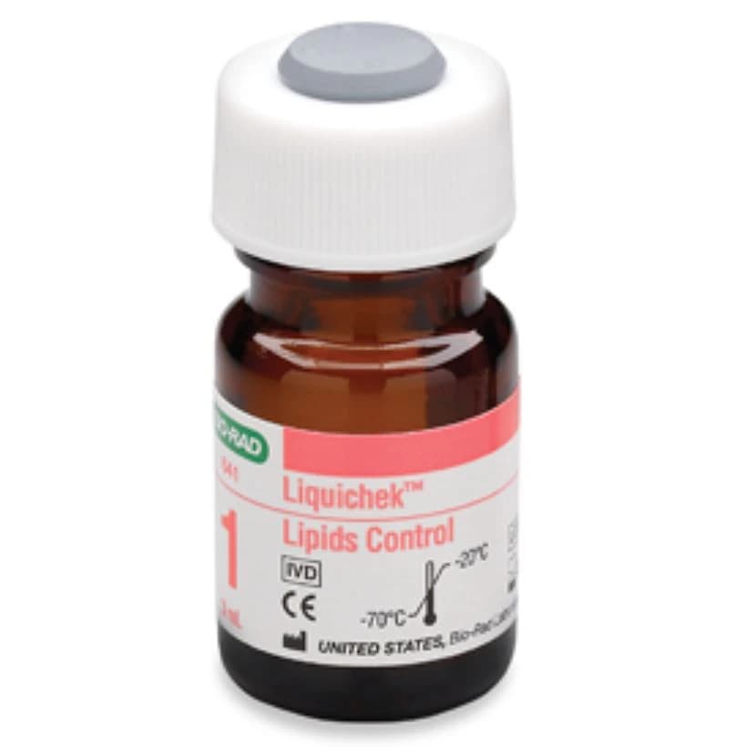 Bio-Rad Liquichek Lipids Control Level 1, 6 x 3 mL - Liquichek Lipids Control Lev1 - Image 1