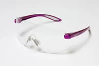 Hager Outback Protective Eyewear, Clear Lens, Hot Pink Frame, One Size Fits All, 100703 - Outback Protective Eyewear Clear Lens Hot Pink Frame - Image 1