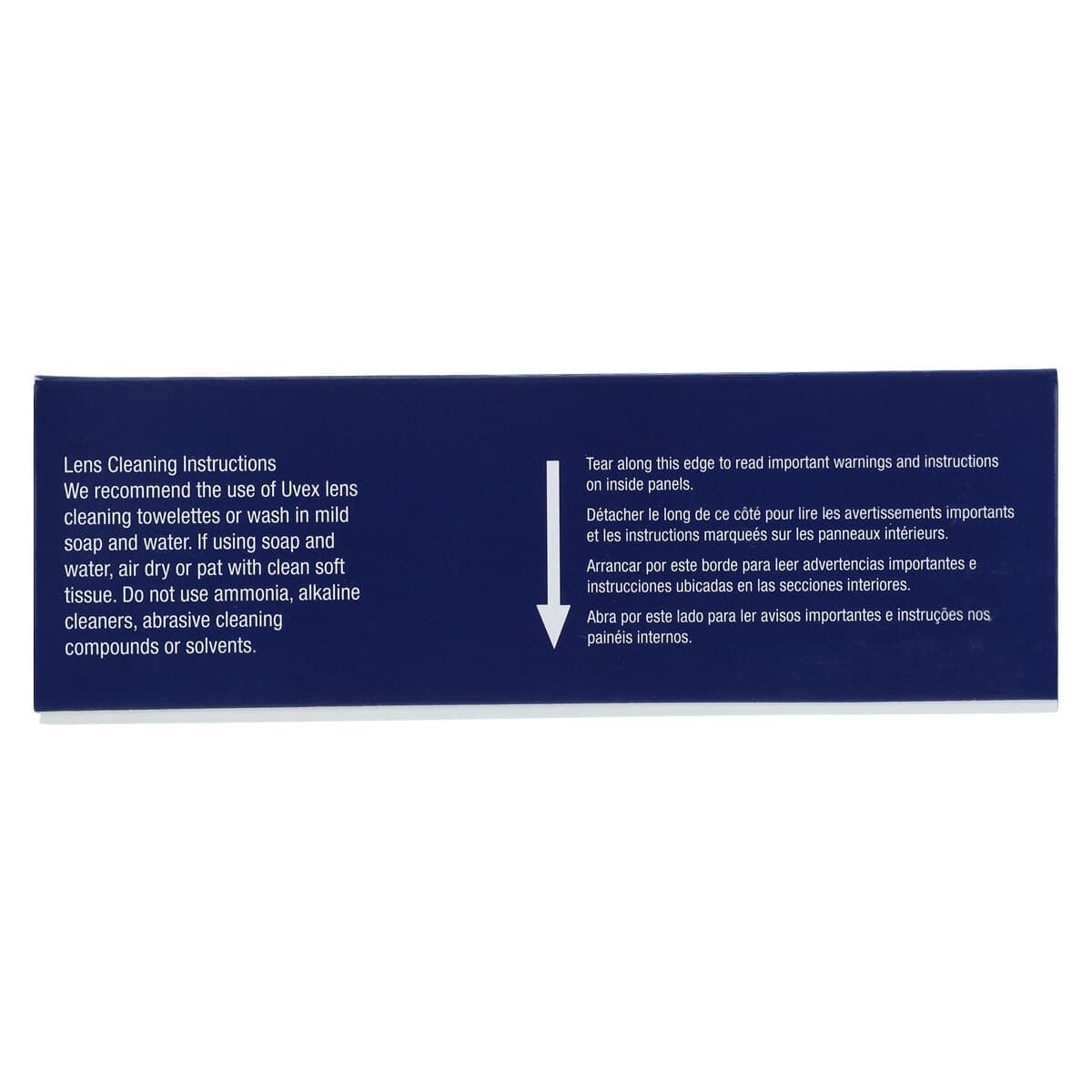 Hager Outback Protective Eyewear, Clear Lens, Blue Frame, One Size Fits All, 100706 thumbnail 6