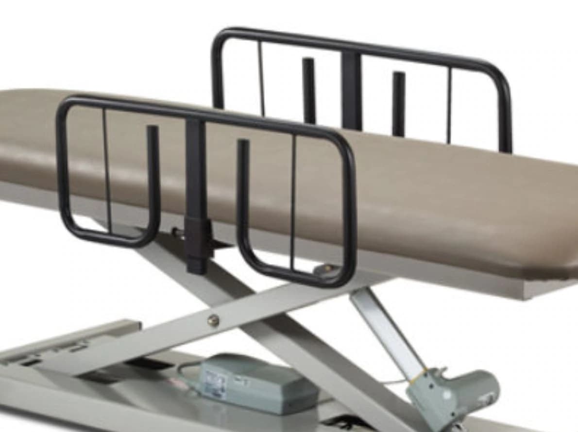 Clinton Industries Safety Side Rail, Chrome, Field Installed - Safety Rail Chrome - Image 1