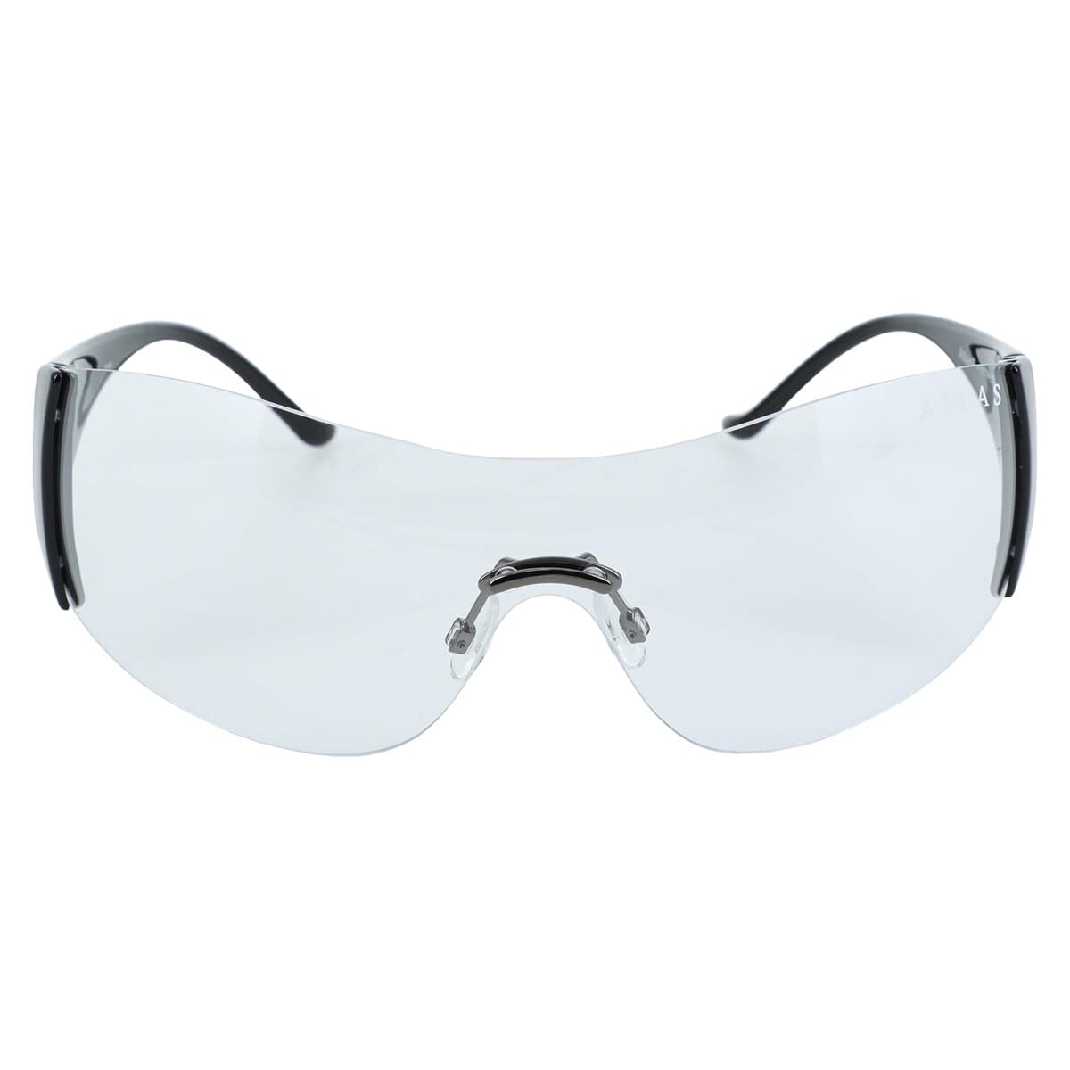 Roma Safety Eyewear, Clear Lens, Black Frame thumbnail 3