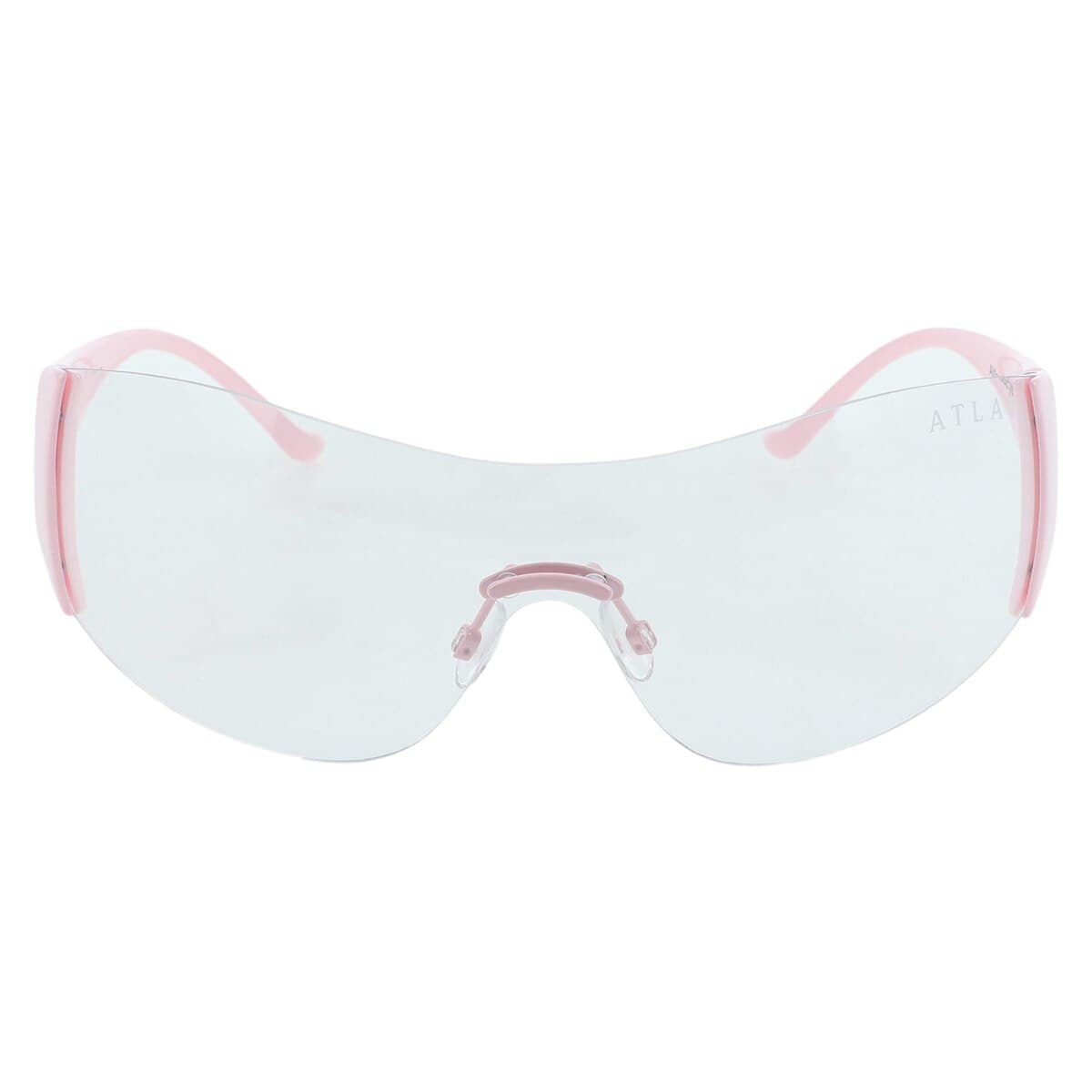 Roma Eyewear Clear Lens, Pink Frame, Each thumbnail 3