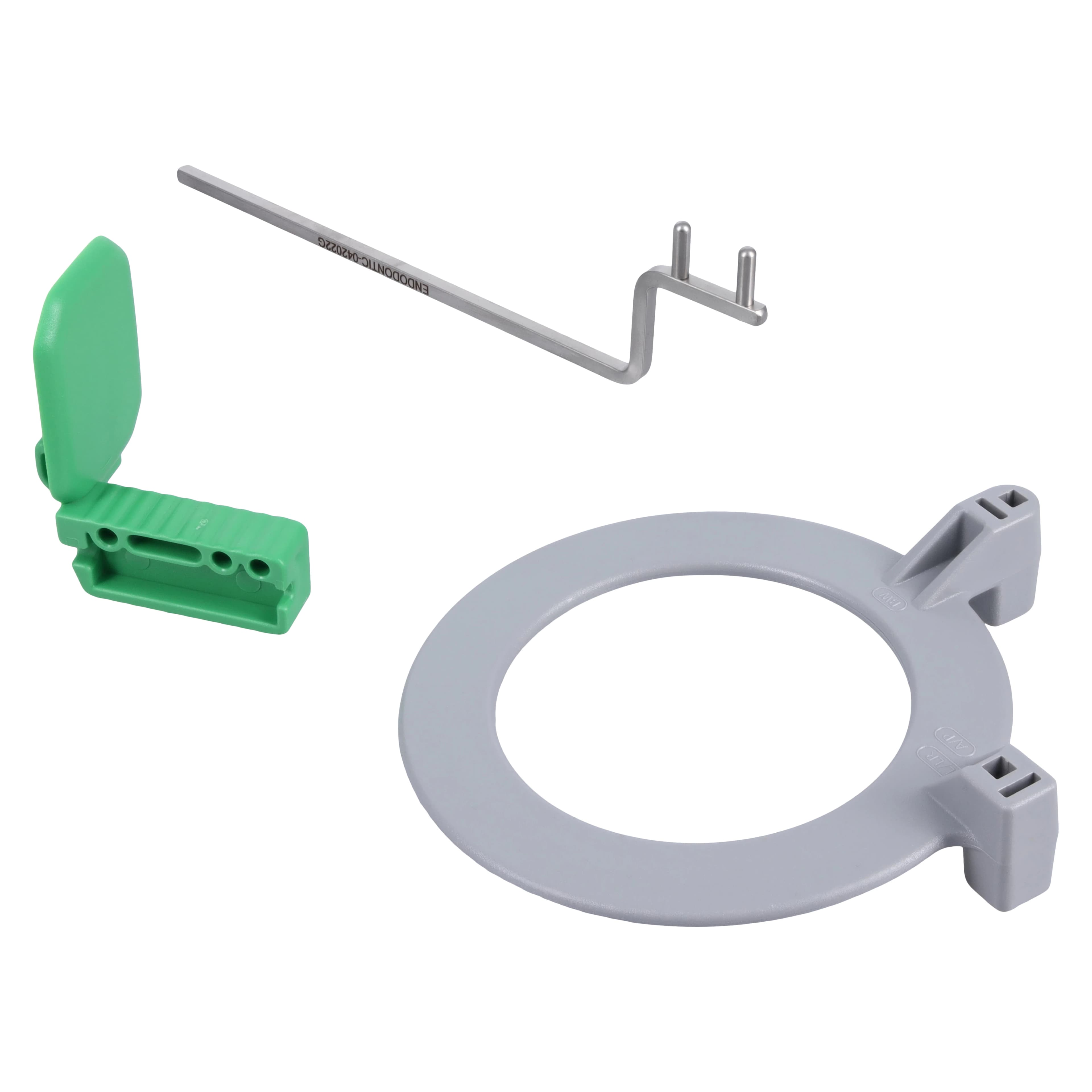 DEXIS Platinum Endo Holder Kit (Endodontic Sensor Holder Kit with DEXring, Aiming Arm, and 4 Bite Blocks) - DEXIS Platinum Endo Holder Kit - Image 1