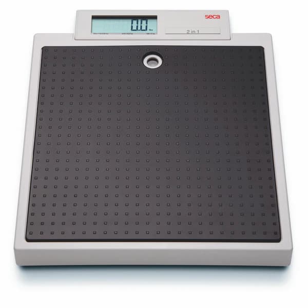 Seca Mother & Child Flat Digital Scale, 550 lb/250 kg Capacity, Model 878 - Scale f/Mother & Child Flat - Image 1