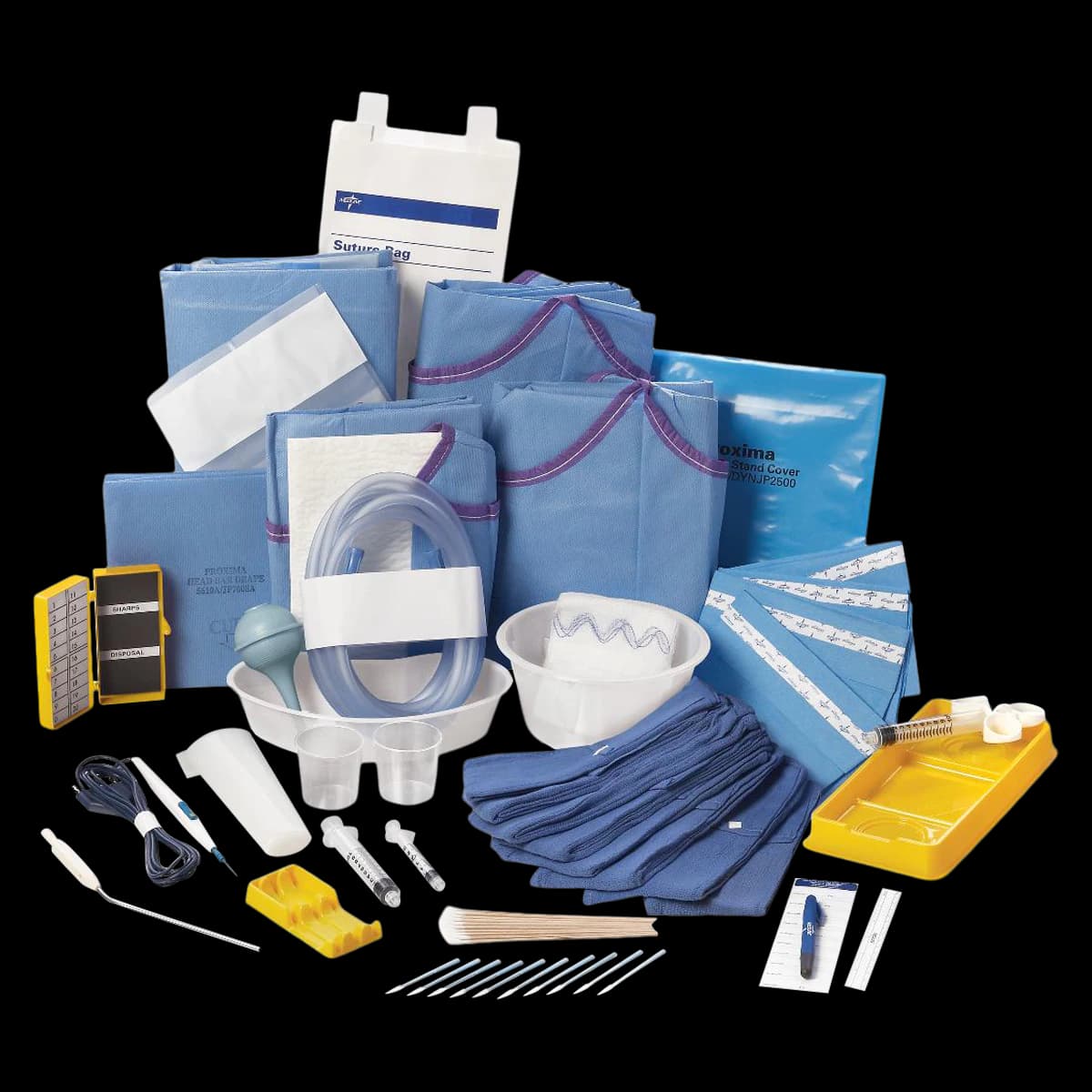 Medline Minor Plastic Kit, Plastic Tray - Minor Plastic Kit - Image 1