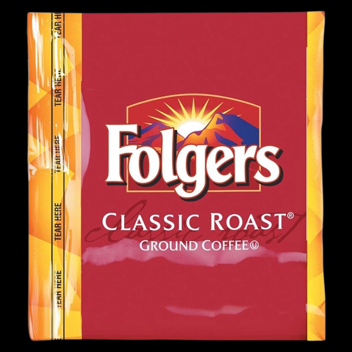 Folgers Classic Roast Coffee Pouches, 0.9 oz, 36/Box - Folgers Reg Coffee Pouches - Image 1