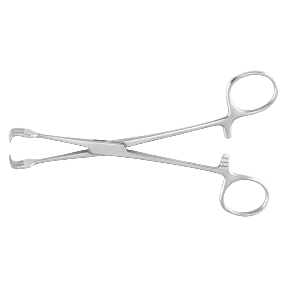 Miltex Meister-Hand Lahey Traction Forceps, 6-1/4" Stainless Steel, Autoclavable - Forcep Traction Lahey MH - Image 1