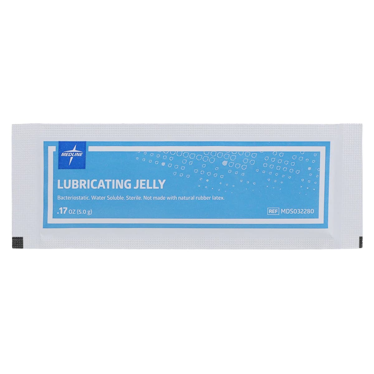 Medline Sterile Lubricating Jelly, 5 g Foil Packet, 600/Case thumbnail 3