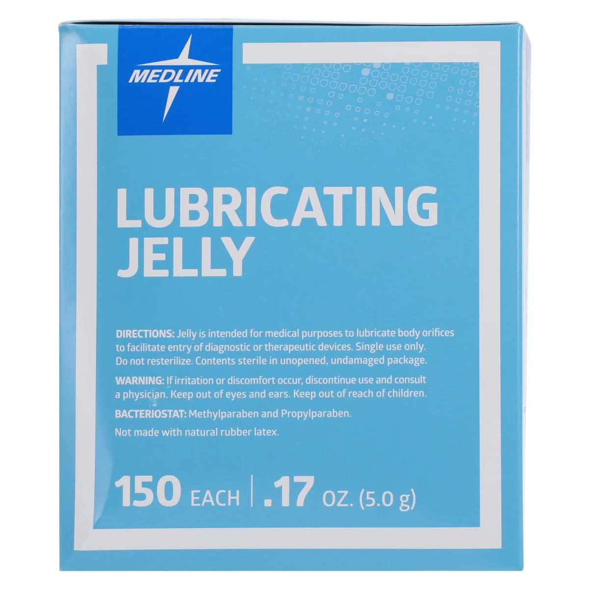 Medline Sterile Lubricating Jelly, 5 g Foil Packet, 600/Case thumbnail 5