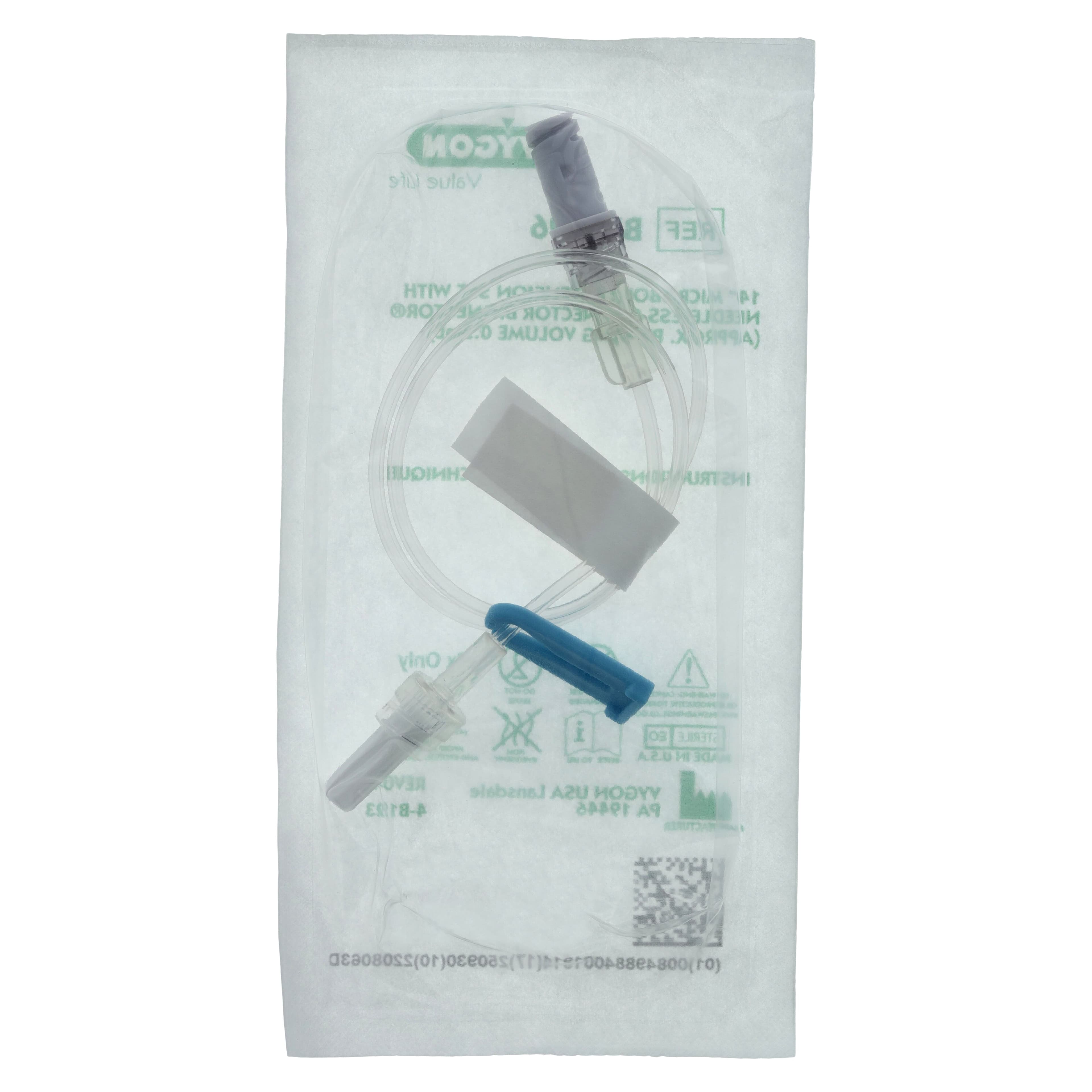 Vygon Extension Set 14" w/Boinector, Male/Female Luer Lock, Minibore, 100/Case thumbnail 4
