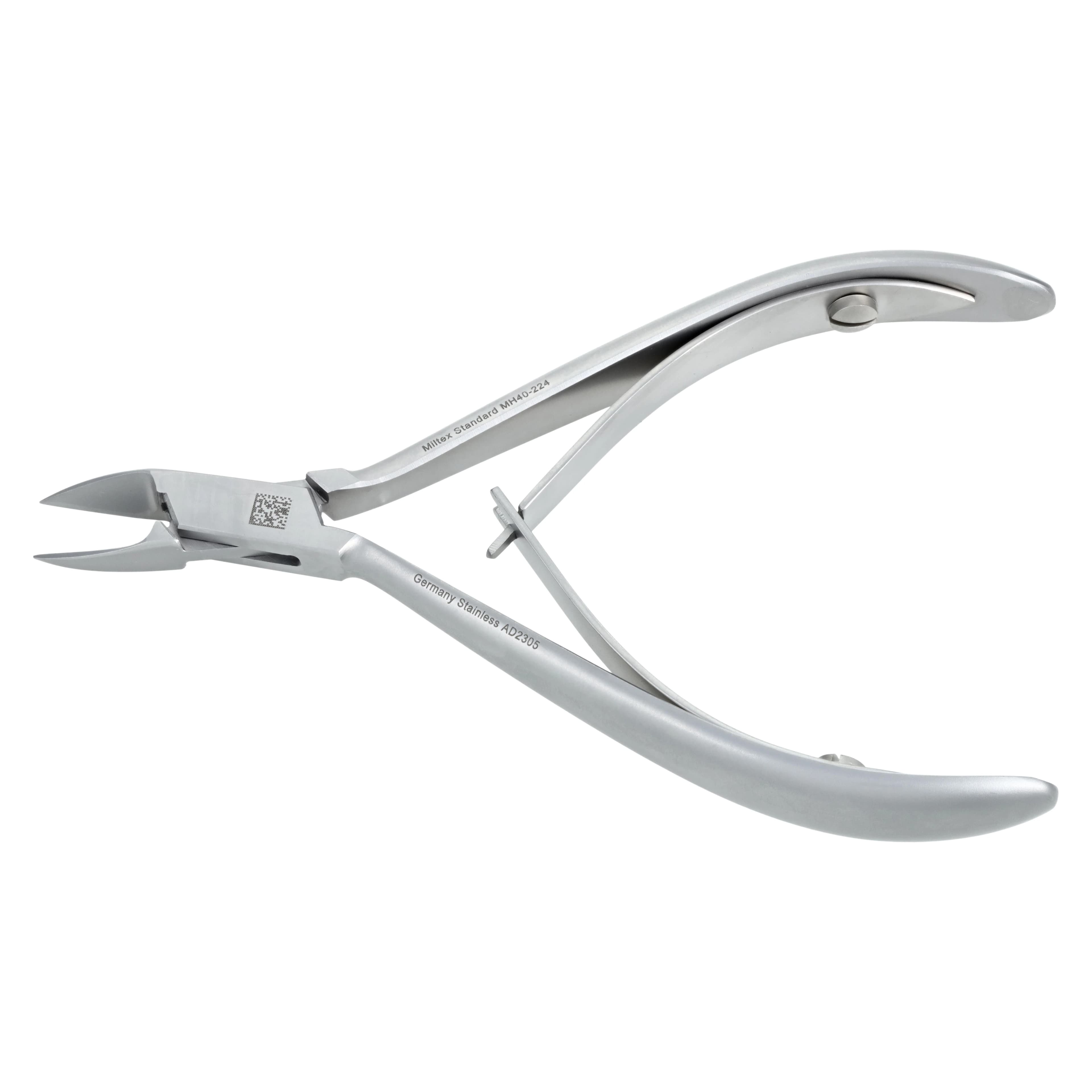 Miltex Meister-Hand Nail Nipper, 4" Straight, Stainless Steel - Nail Nipper 4" SS/Dbl/Str - Image 1