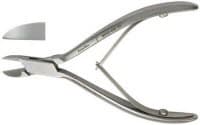 Meister-Hand Nail Splitter 4-1/2" Extra Narrow/Straight Stainless Steel - Nail Nipper 4-1/2" Str/Dbl - Image 1
