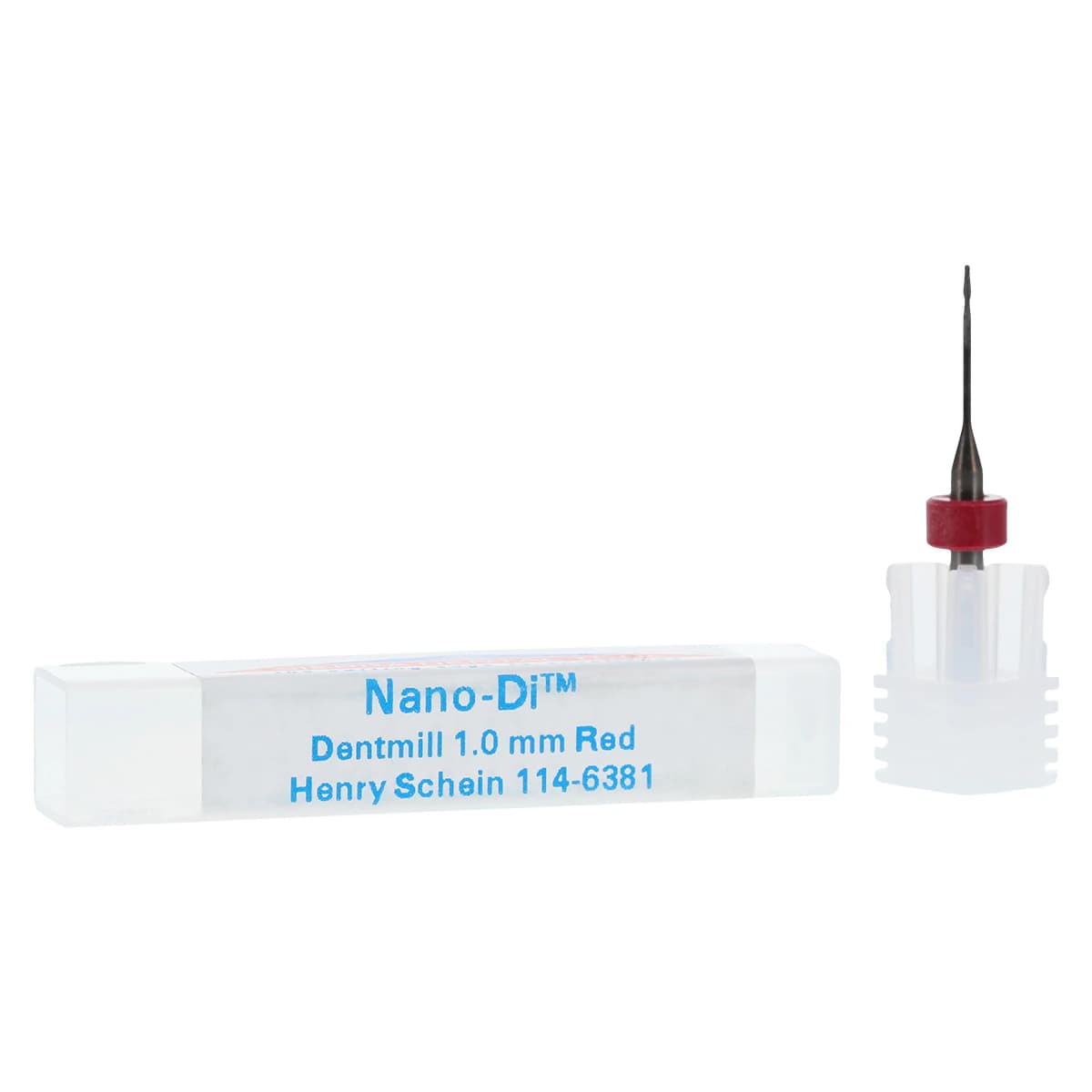 Nano-Di Bur Dentmill Red, 1.0mm, Each thumbnail 2