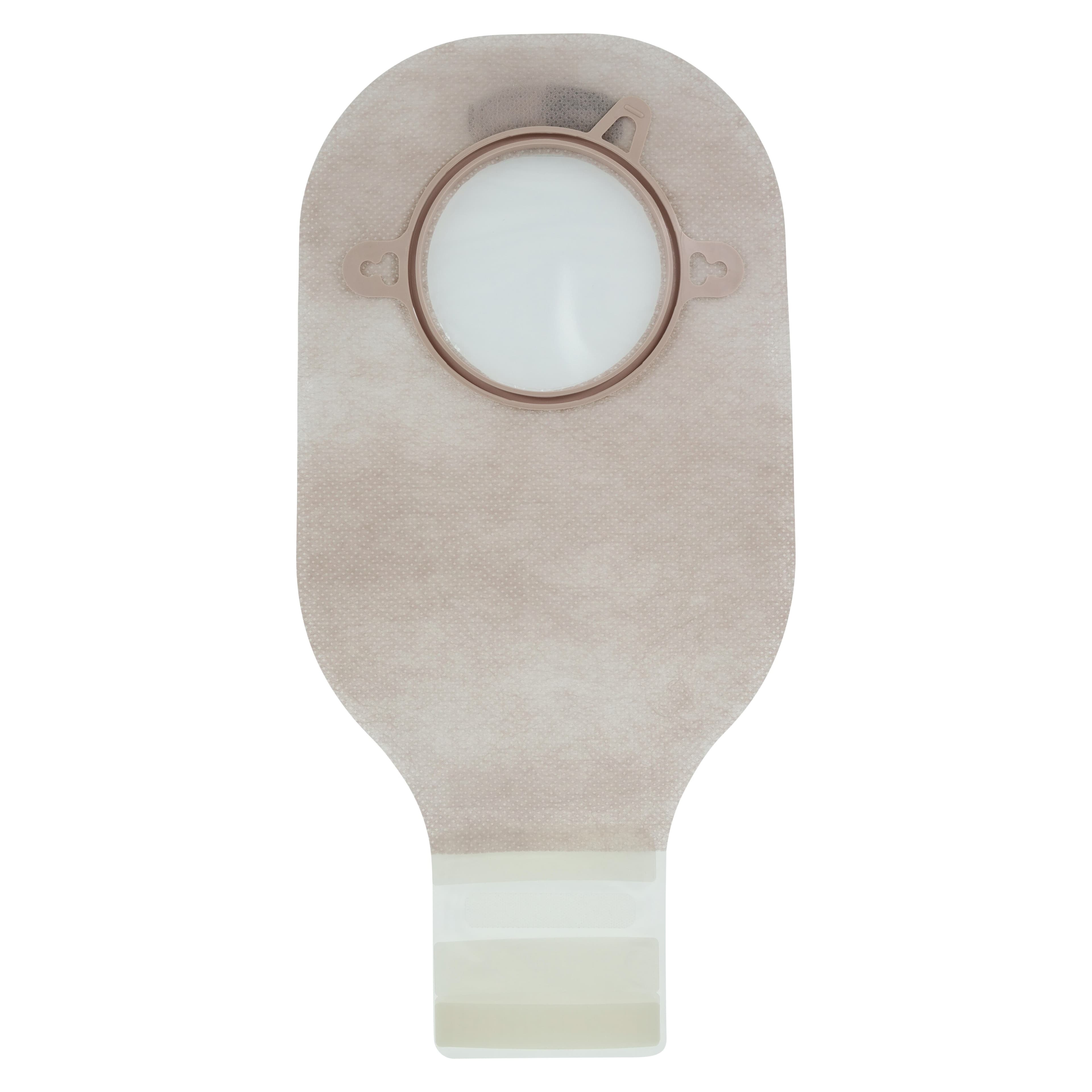 Hollister New Image 2-Piece Ostomy Pouch, Transparent/Blue, Standard, Drainable with Filter thumbnail 3
