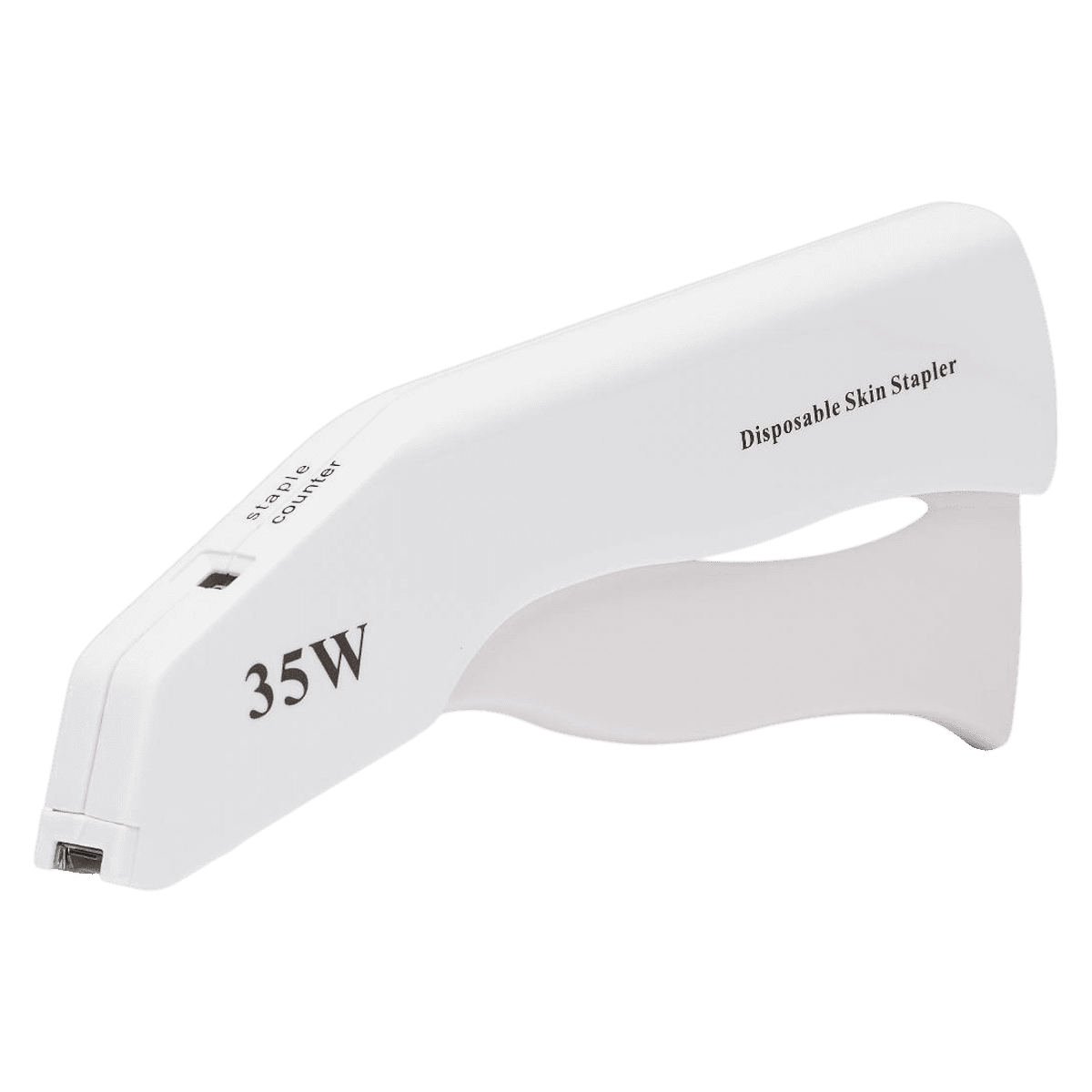 Medline Skin Stapler, Stainless Steel, Squeeze Handle, 35 Wide, 6/Case thumbnail 2
