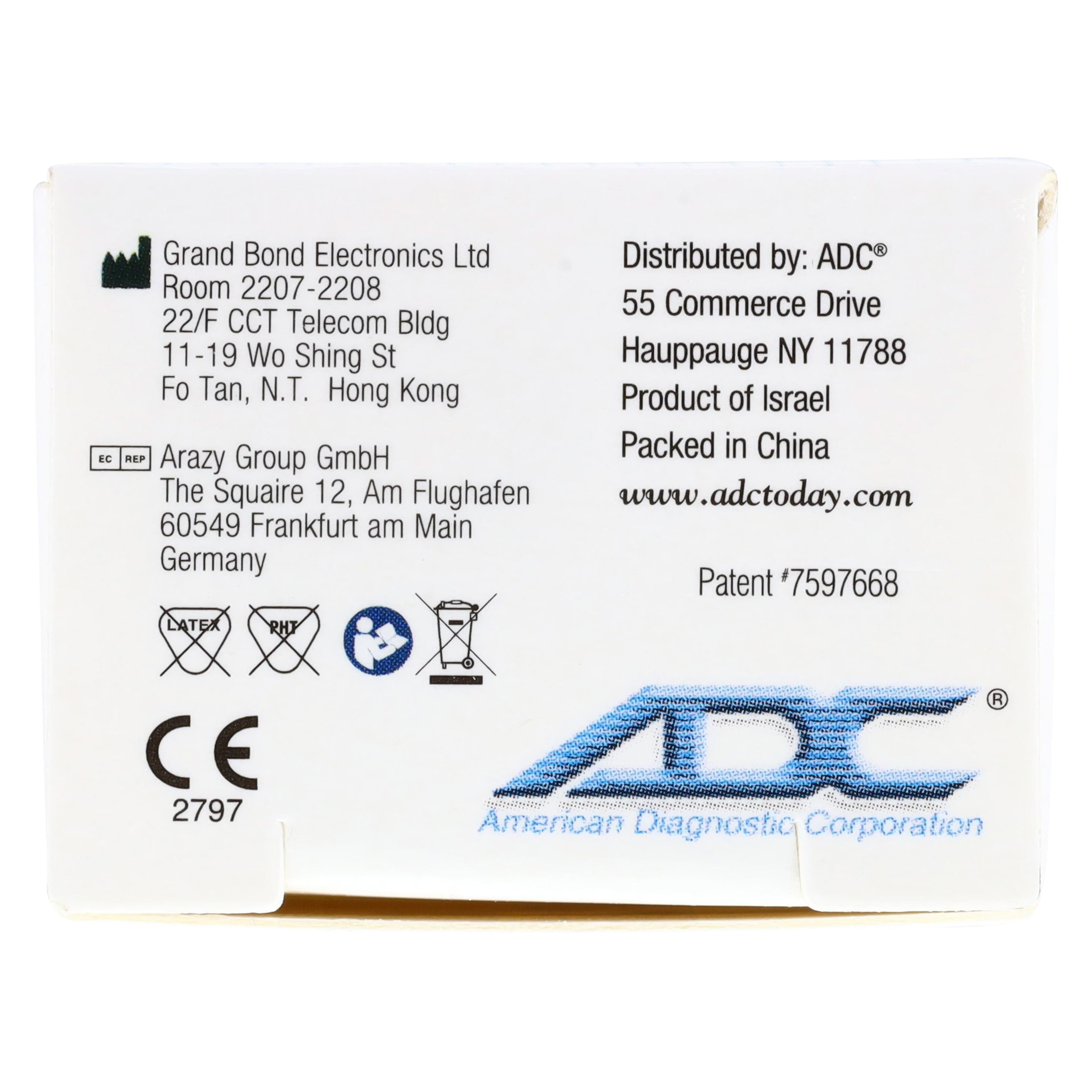 American Diagnostic Adtemp TempleTouch Conductive Thermometer, Reusable, Dual Scale, 2 AAA Battery thumbnail 9