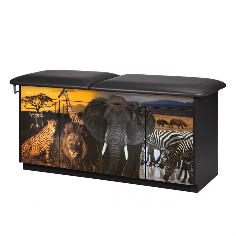 Clinton Industries Imagination Series Safari Treatment Table, 400 lb Capacity - Table Treatment Safari - Image 1