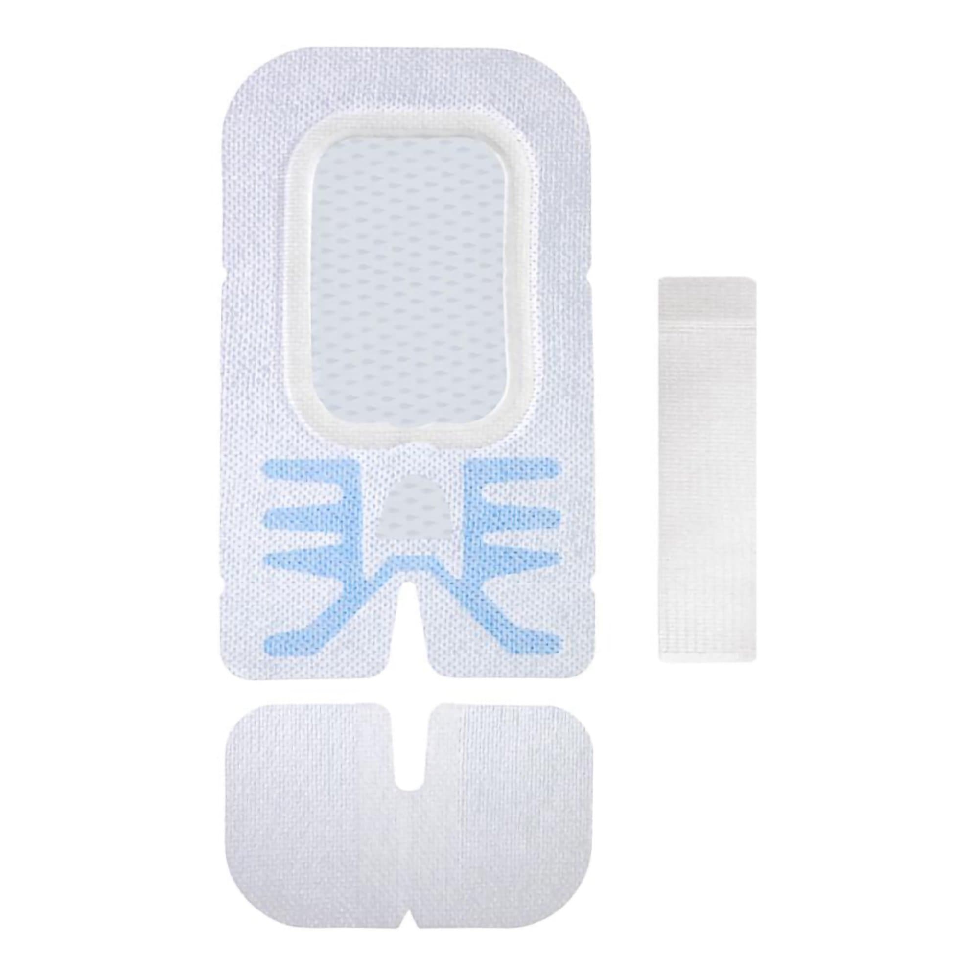 SorbaView Shield Film Window Dressing, Large, 3.75" x 6.25", Sterile, Adhesive, Transparent, Absorbent - SorbaView Shield Large Dsg - Image 1