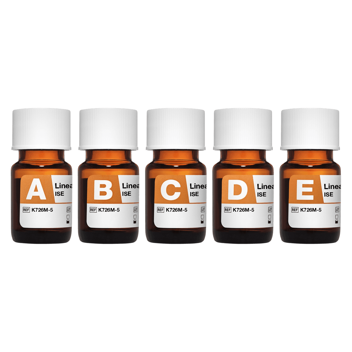 Audit Microcontrols ISE Linearity Test, Micro LQ Ion-Selective Electrode Linearity for Analyzer, 5 x 5 mL Set - Audit ISE Linearity Test - Image 1