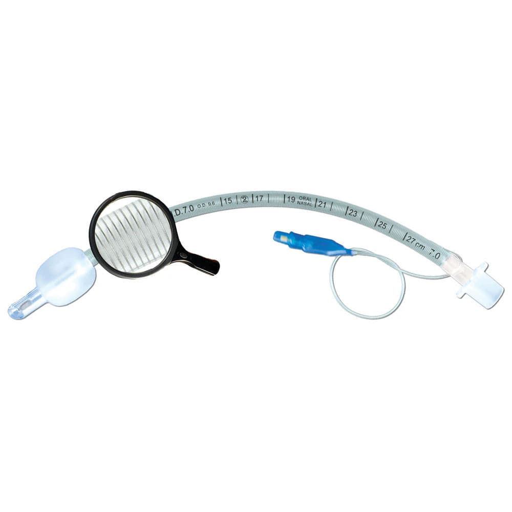 Medline Hi-Lo Murphy Endotracheal Tube, Cuffed, 7mm, 10/Box - Endotracheal Tube Hi-Lo Murphy - Image 1
